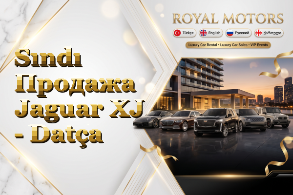 Sındı Продажа Jaguar XJ - Datça
