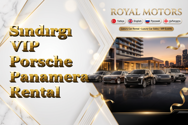 Sındırgı VIP Porsche Panamera Rental