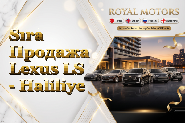 Sıra Продажа Lexus LS - Haliliye