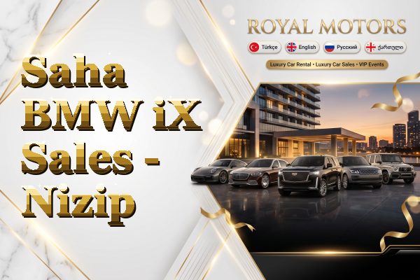 Saha BMW iX Sales - Nizip