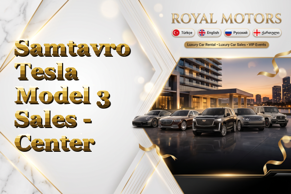 Samtavro Tesla Model 3 Sales - Center