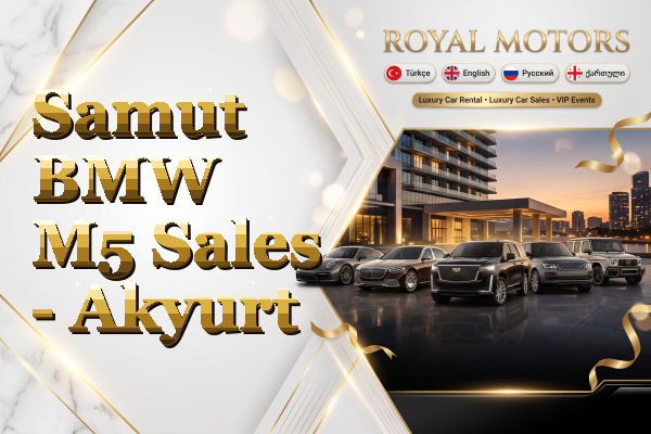 Samut BMW M5 Sales - Akyurt