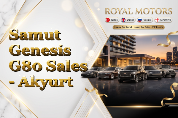 Samut Genesis G80 Sales - Akyurt
