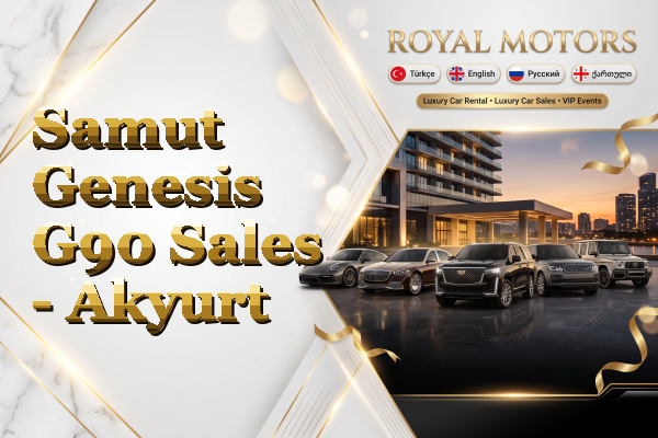 Samut Genesis G90 Sales - Akyurt