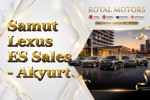 Samut Lexus ES Sales - Akyurt