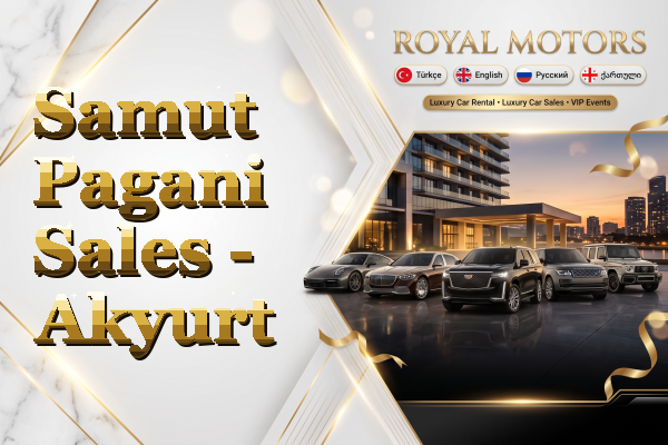 Samut Pagani Sales - Akyurt