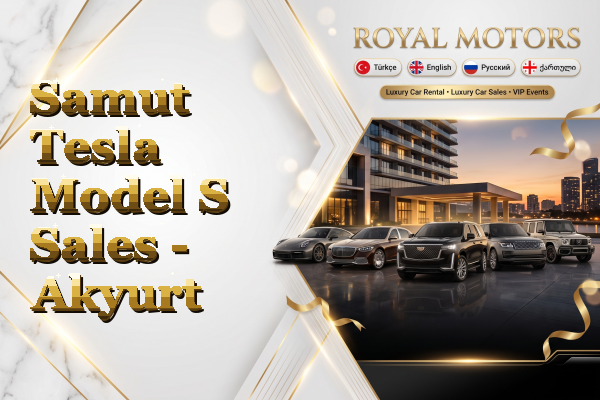 Samut Tesla Model S Sales - Akyurt