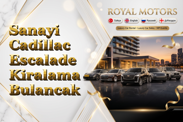 Sanayi Cadillac Escalade Kiralama - Bulancak