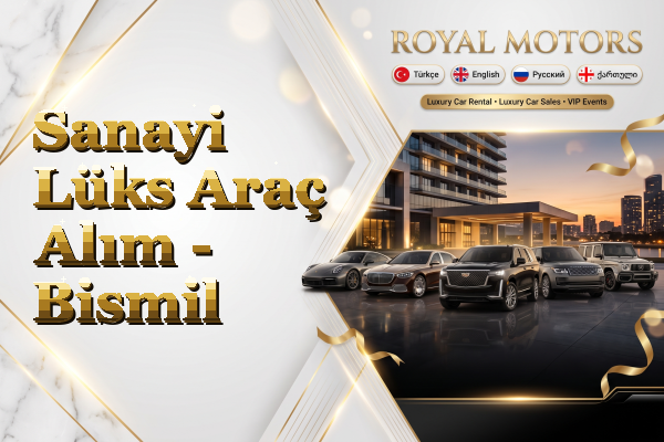 Sanayi Lüks Araç Alım - Bismil