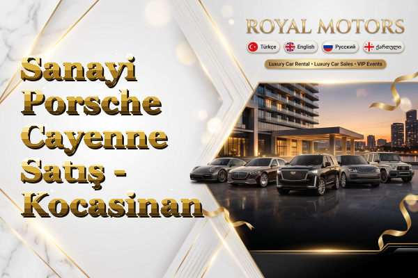 Sanayi Porsche Cayenne Satış - Kocasinan