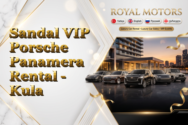 Sandal VIP Porsche Panamera Rental - Kula