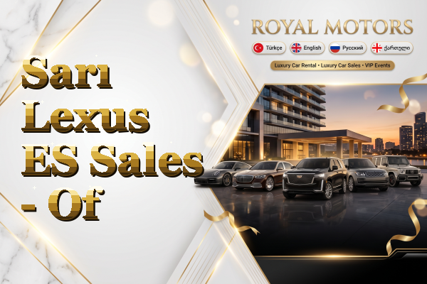 Sarı Lexus ES Sales - Of