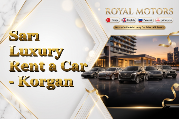 Sarı Luxury Rent a Car - Korgan
