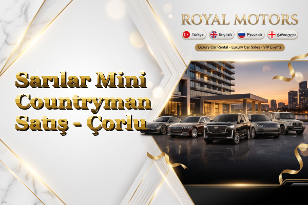 Sarılar Mini Countryman Satış - Çorlu