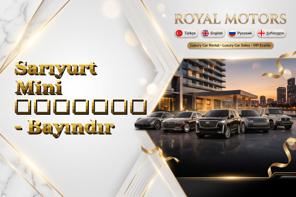 Sarıyurt Mini გაყიდვა - Bayındır