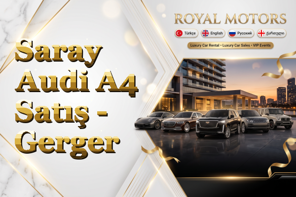 Saray Audi A4 Satış - Gerger