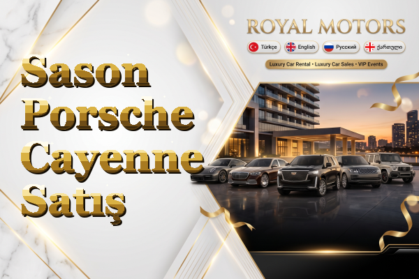 Sason Porsche Cayenne Satış