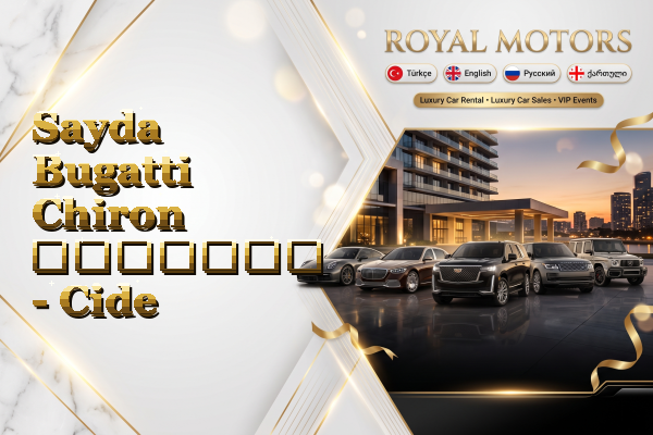 Sayda Bugatti Chiron გაყიდვა - Cide