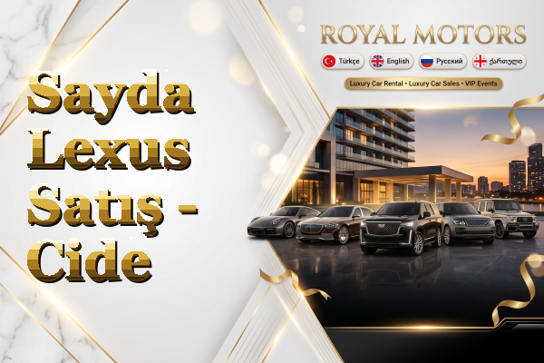 Sayda Lexus Satış - Cide