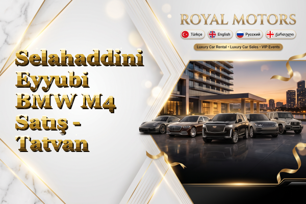 Selahaddini Eyyubi BMW M4 Satış - Tatvan