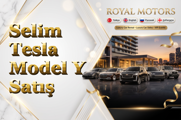 Selim Tesla Model Y Satış