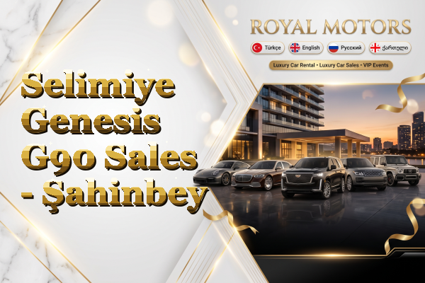 Selimiye Genesis G90 Sales - Şahinbey