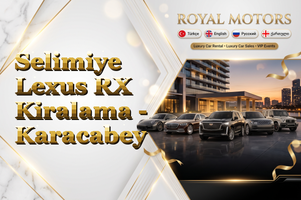 Selimiye Lexus RX Kiralama - Karacabey