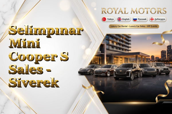 Selimpınar Mini Cooper S Sales - Siverek