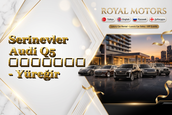 Serinevler Audi Q5 გაყიდვა - Yüreğir