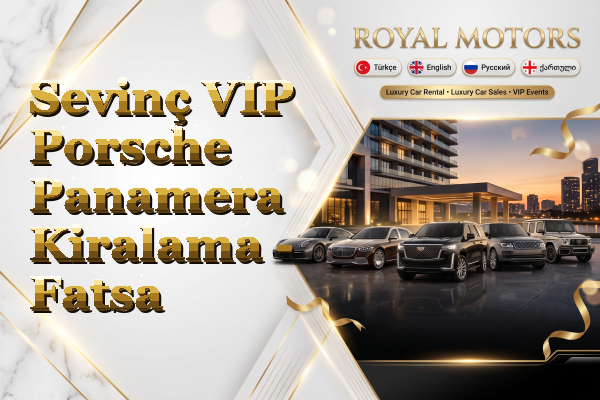 Sevinç VIP Porsche Panamera Kiralama - Fatsa