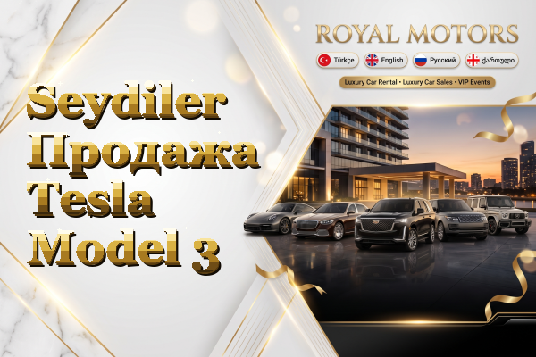 Seydiler Продажа Tesla Model 3