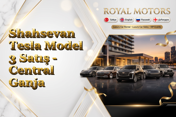 Shahsevan Tesla Model 3 Satış - Central Ganja