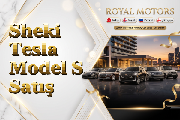 Sheki Tesla Model S Satış