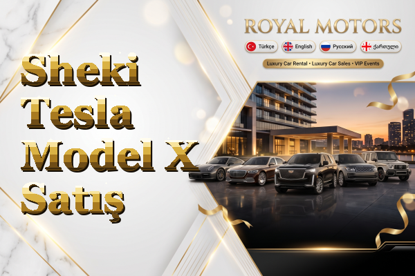 Sheki Tesla Model X Satış