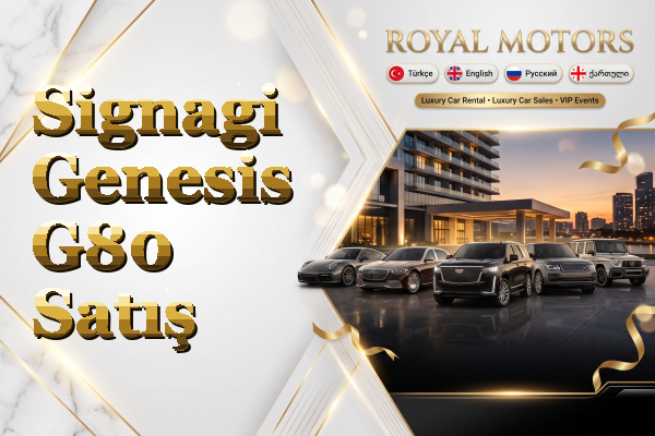 Signagi Genesis G80 Satış