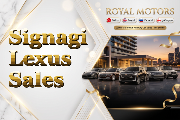 Signagi Lexus Sales
