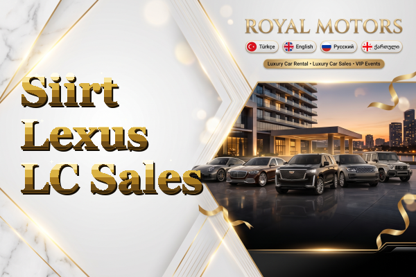 Siirt Lexus LC Sales