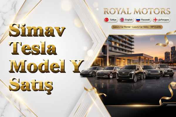 Simav Tesla Model Y Satış
