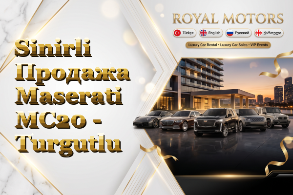 Sinirli Продажа Maserati MC20 - Turgutlu