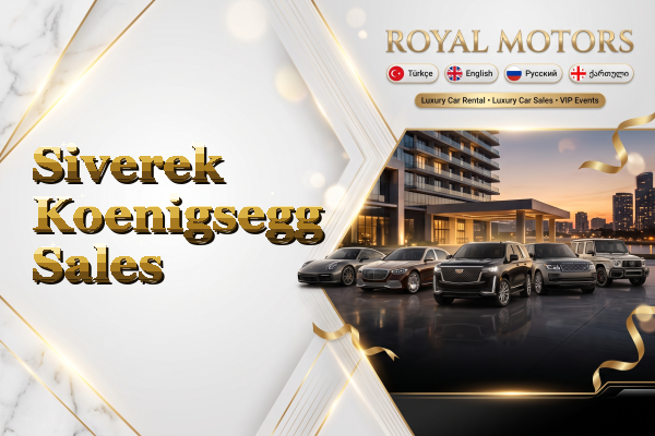 Siverek Koenigsegg Sales