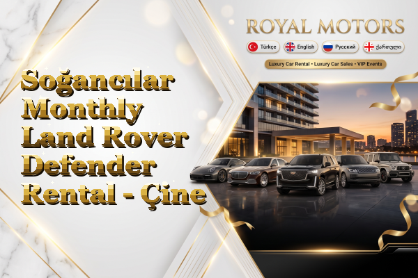 Soğancılar Monthly Land Rover Defender Rental - Çine