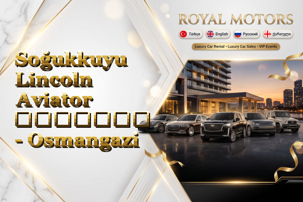 Soğukkuyu Lincoln Aviator გაყიდვა - Osmangazi