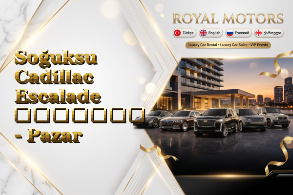 Soğuksu Cadillac Escalade გაყიდვა - Pazar