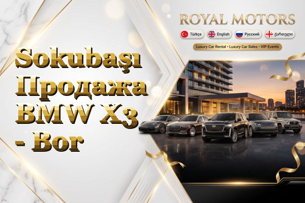 Sokubaşı Продажа BMW X3 - Bor