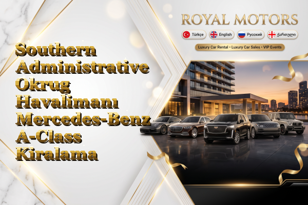 Southern Administrative Okrug Havalimanı Mercedes-Benz A-Class Kiralama