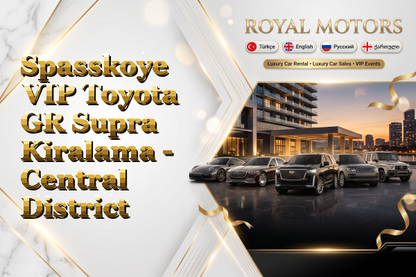 Spasskoye VIP Toyota GR Supra Kiralama - Central District