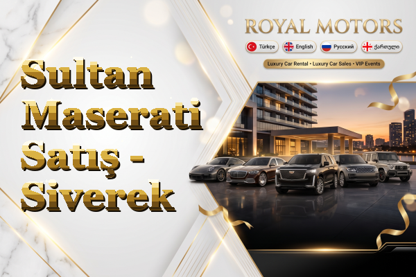 Sultan Maserati Satış - Siverek
