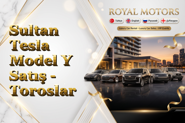 Sultan Tesla Model Y Satış - Toroslar