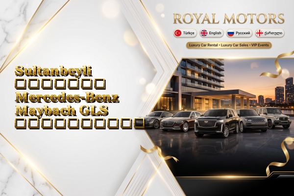 Sultanbeyli მძღოლით Mercedes-Benz Maybach GLS გაქირავება