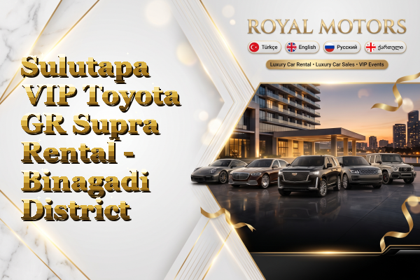 Sulutapa VIP Toyota GR Supra Rental - Binagadi District